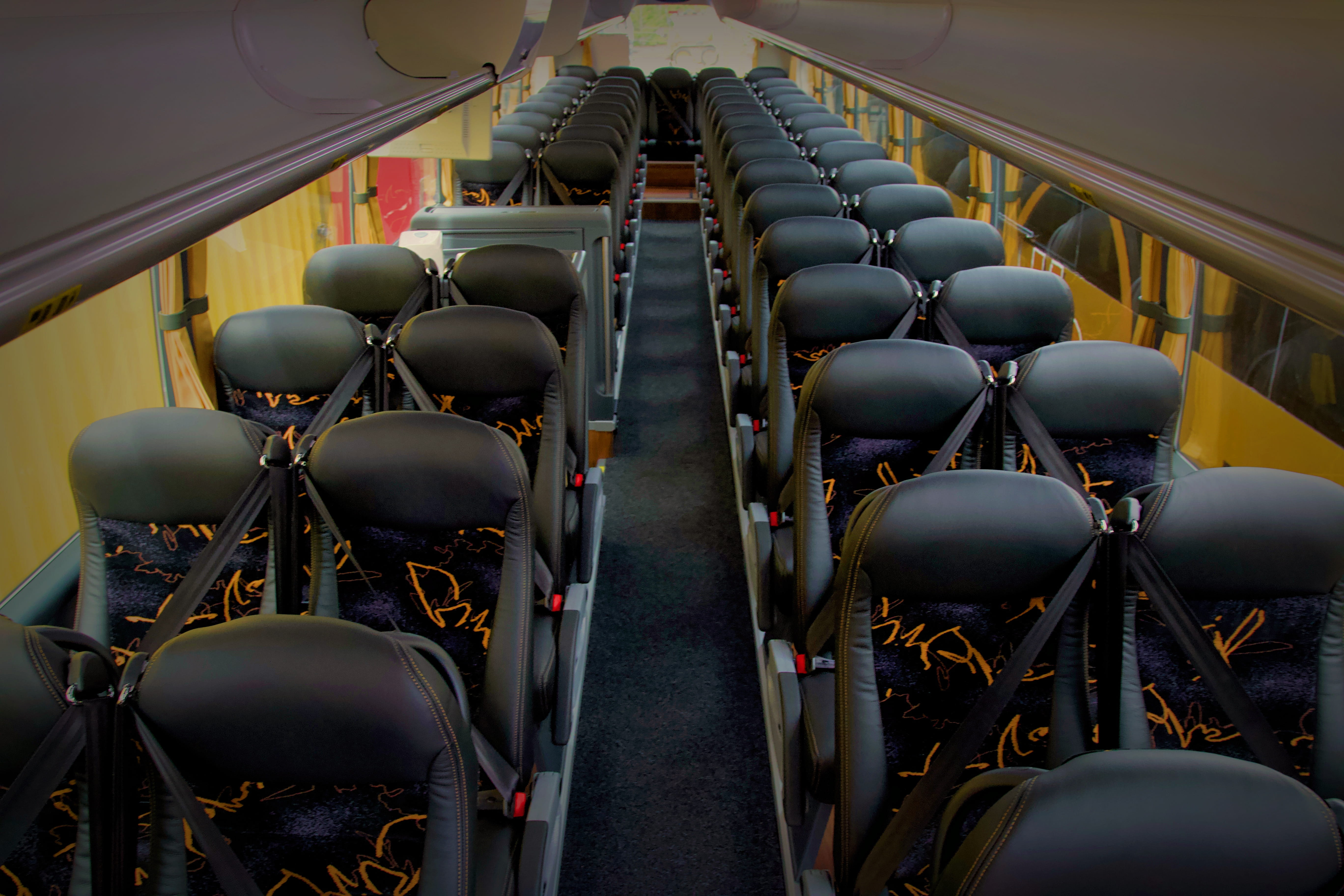 59 Seat Coach Aisle Seats