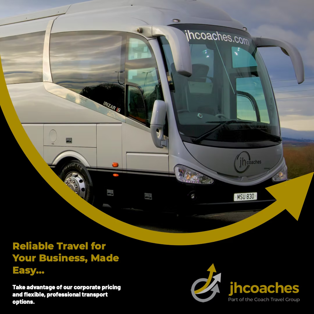 JH Coaches - reliable travel for your business made easy