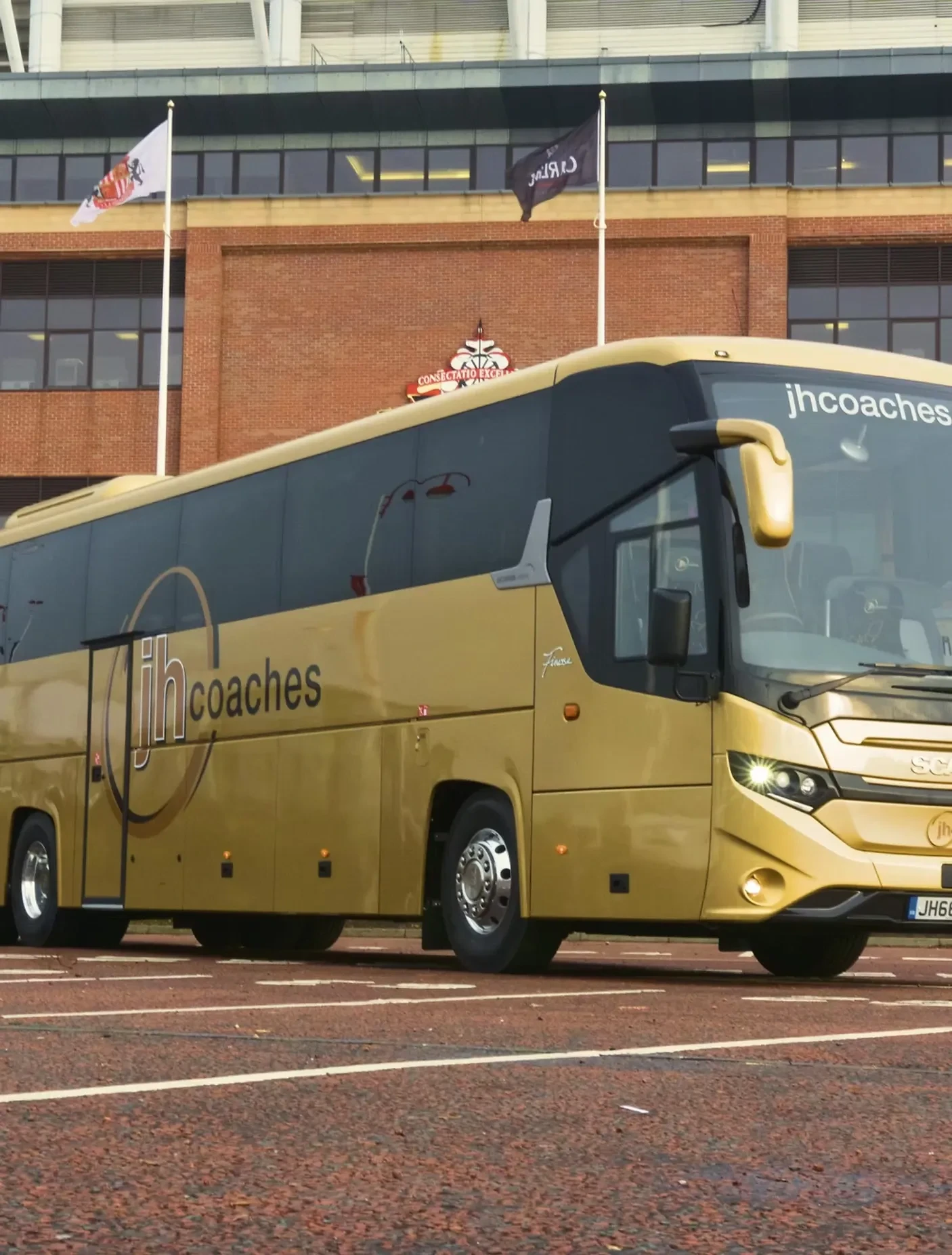 63 Seater coach from side